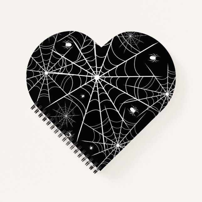 Halloween Spider Web Notebook (Front)