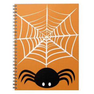 Halloween Spider Web  Notebook