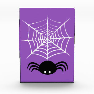 Halloween Spider Web  Photo Block