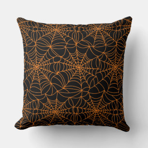 Halloween Spider Web Pillow
