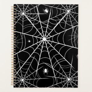 Halloween Spider Web Planner