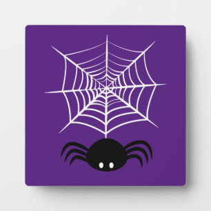 Halloween Spider Web Plaque