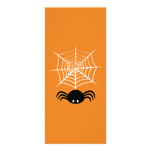 Halloween Spider Web Rack Card