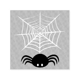 Halloween Spider Web Self-inking Stamp