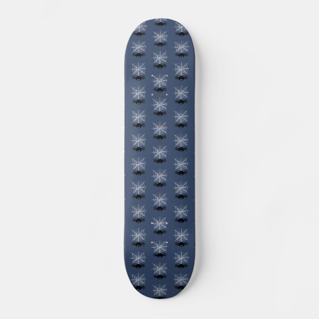 Halloween Spider Web  Skateboard (Front)