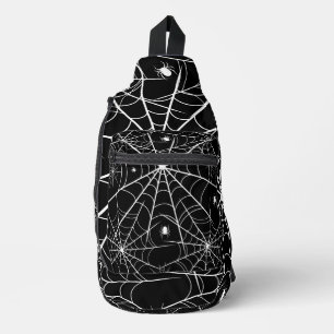 Halloween Spider Web Sling Bag