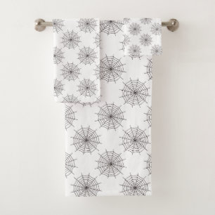 Halloween, Spider Web, Trick Or Treat, Boo Bath Towel Set