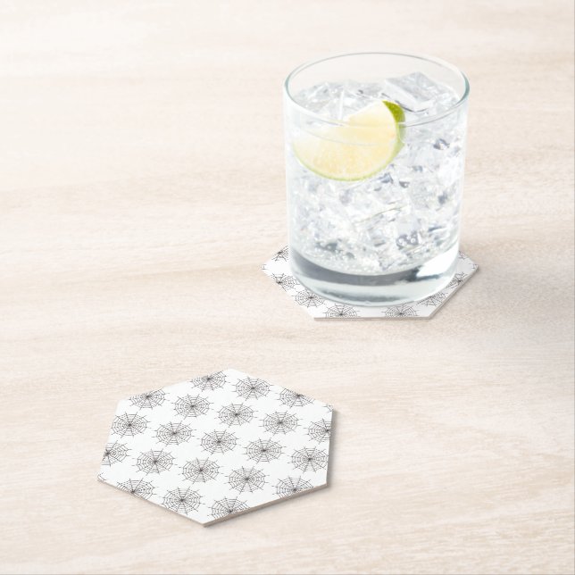 Halloween, Spider Web, Trick Or Treat, Boo Paper Coaster (Insitu)