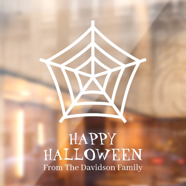 Halloween spider web white custom text (Sheet 2)