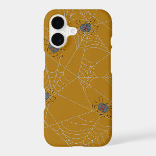 Halloween spiders web and pumpkins