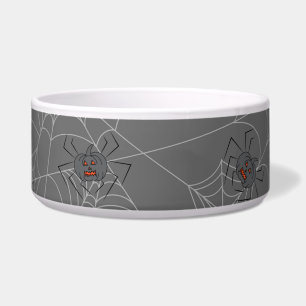 Halloween spiders web and pumpkins  