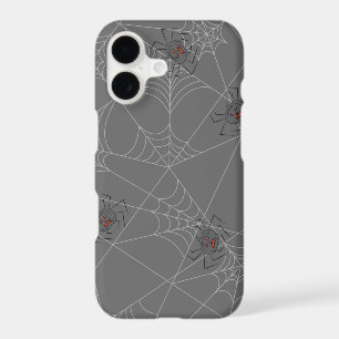 Halloween spiders web and pumpkins