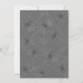 Halloween spiders web and pumpkins holiday card | Zazzle