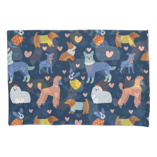 Halloween Spiders Web: Seamless Pattern Pillowcase