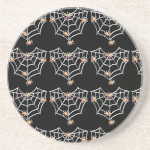 Halloween Spiderweb Coaster (Black)