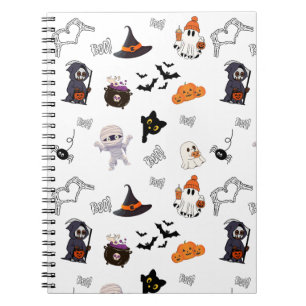 Halloween Spiral Bound Notebook