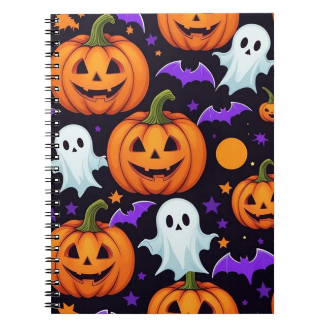 Halloween spiral notebook (Front)