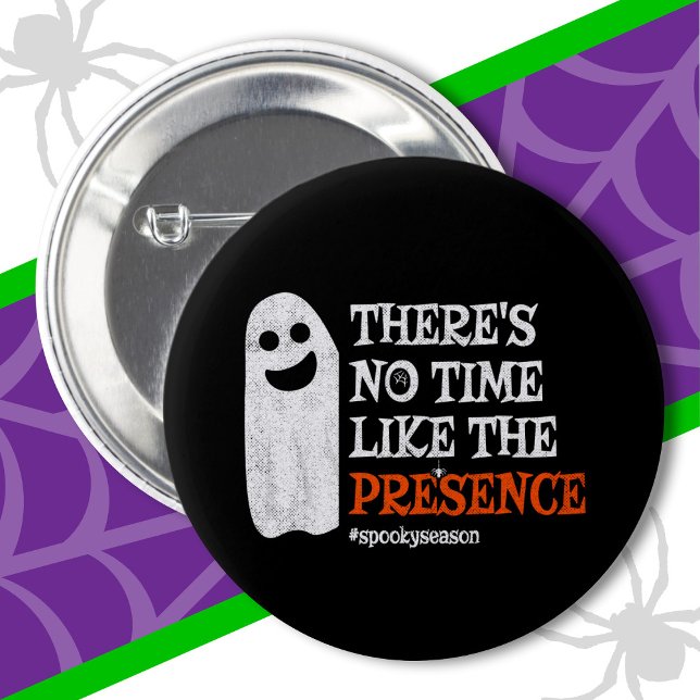 Halloween Spirit Happy Ghost Funny Halloween 6 Cm Round Badge (Creator Uploaded)