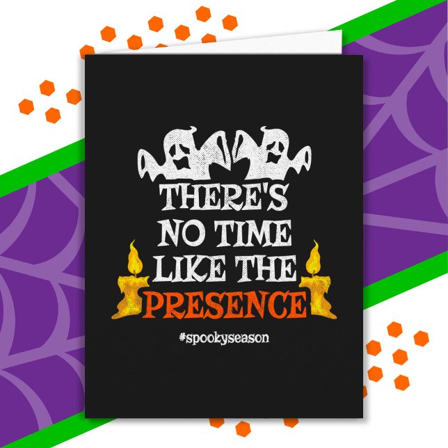Halloween Spirit Scary Ghosts Funny Halloween Card (Creator Uploaded)