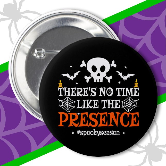 Halloween Spirit Skull Crossbones Funny Halloween 6 Cm Round Badge (Creator Uploaded)