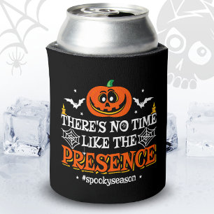 Halloween Spirit Spooky Pumpkin Funny Halloween Can Cooler