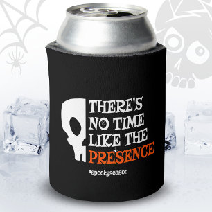 Halloween Spirit Spooky Skull Funny Halloween Can Cooler