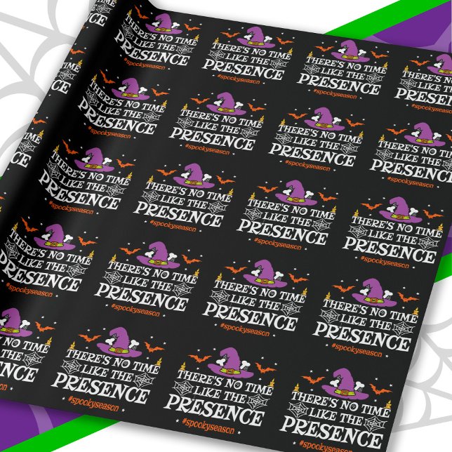 Halloween Spirit Spooky Witch Hat Funny Halloween Wrapping Paper (Creator Uploaded)