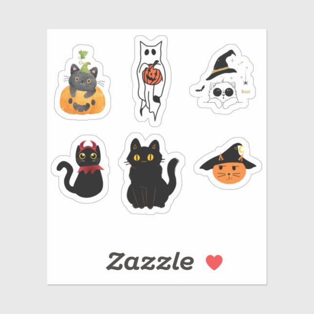 Halloween spook cat (Sheet)