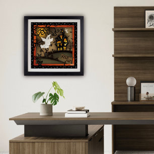 Halloween Spook House Ghost School Inspirivity Poster