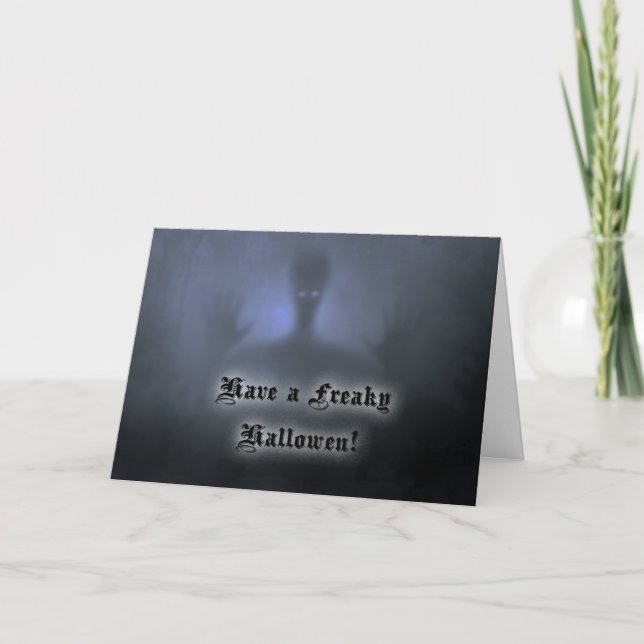 Halloween Spookfest Folded Greeting Card (Front)