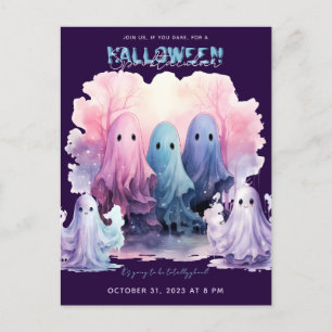 Halloween Spooktacular Ghouls Party Holiday Postcard