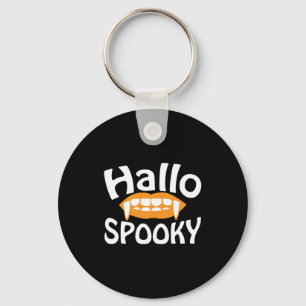 Halloween Spooky Birthday Key Ring
