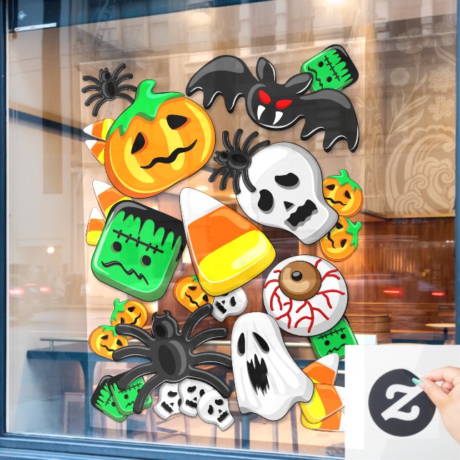 Halloween Spooky Candies Party    (Cafe Window)