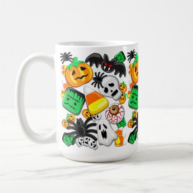 Halloween Spooky Candies Party     Coffee Mug (Left)