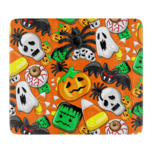 Halloween Spooky Candies Party    Cutting Board