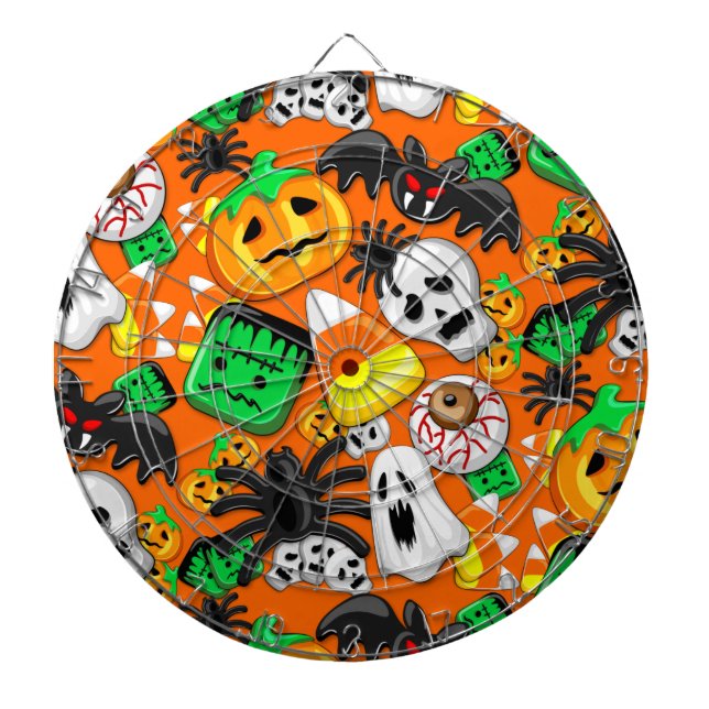 Halloween Spooky Candies Party    Dartboard (Front)