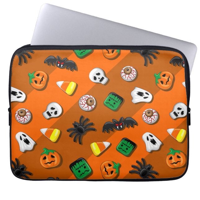Halloween Spooky Candies Party      Laptop Sleeve (Front)