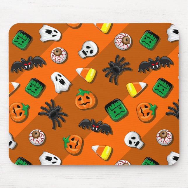 Halloween Spooky Candies Party     Mouse Pad (Front)