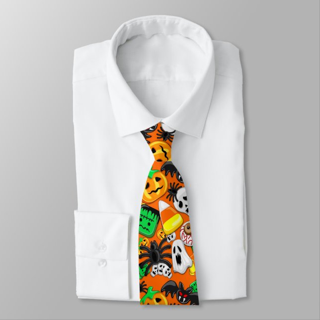 Halloween Spooky Candies Party    Tie (Tied)
