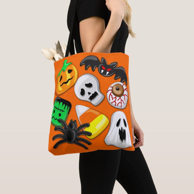 Halloween Spooky Candies Party    Tote Bag (Close Up)
