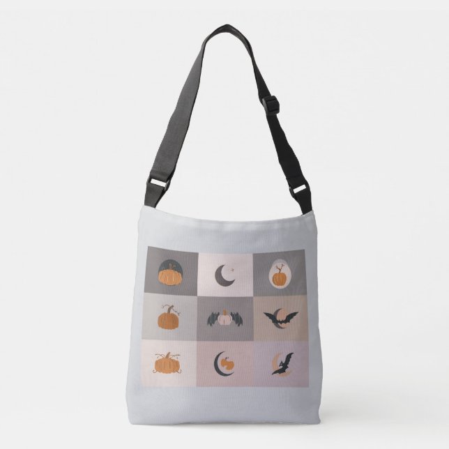 Halloween Spooky Chic Tote Bag. (Front)