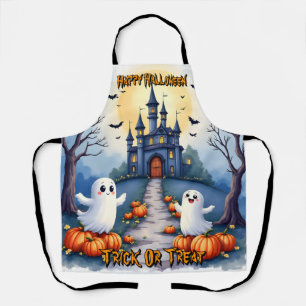 Halloween Spooky Cute Trendy Collection Apron