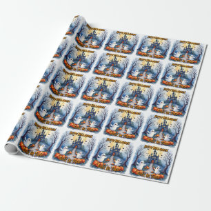 Halloween Spooky Cute Trendy Collection Wrapping Paper