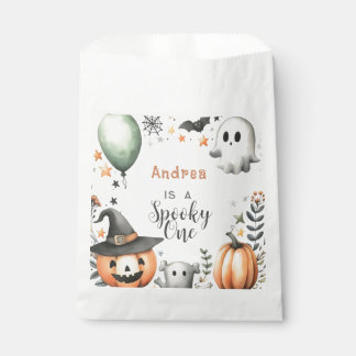Halloween Spooky first one Favour Bag