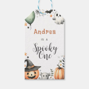 Halloween Spooky first one Gift Tags