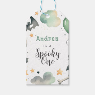 Halloween Spooky first one Gift Tags