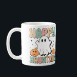 Halloween Spooky Ghost Colourful Greeting Coffee Mug<br><div class="desc">Halloween Spooky Ghost Colourful Greeting Coffee Mug. Unique,  beautiful,  stylish design. Easy to be personalised. Font style,  size and colours can be changed. Matching items are available.</div>