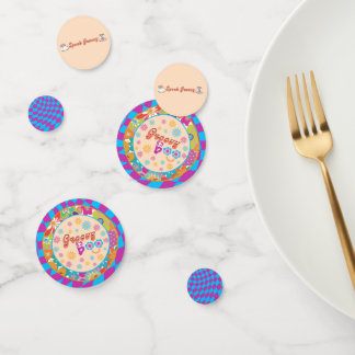 Halloween Spooky Groovy Party Table Confetti