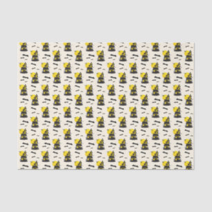 Halloween Spooky Haunted House Flying Bats Tissue Paper