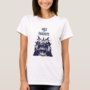 Halloween Spooky Liberal Witch Anti Trump T-Shirt